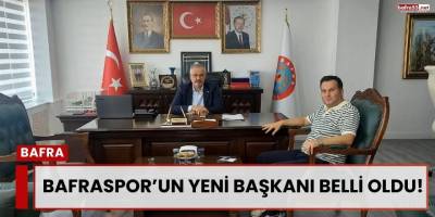 Bafraspor’un Yeni Başkanı Belli Oldu!