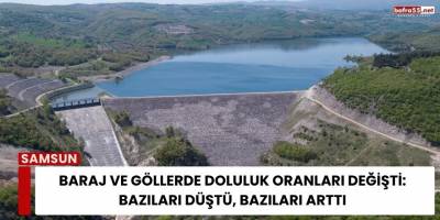 Baraj ve Göllerde Doluluk Oranları Değişti: Bazıları Düştü, Bazıları Arttı