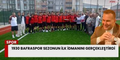 1930 Bafraspor Sezonun İlk İdmanını Gerçekleştirdi