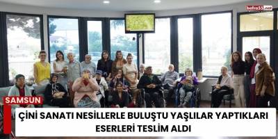 Çini Sanatı Nesillerle Buluştu Yaşlılar Yaptıkları Eserleri Teslim Aldı