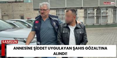 Annesine Şiddet Uygulayan Şahıs Gözaltına Alındı!