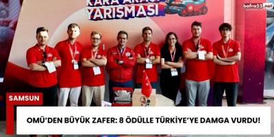 OMÜ’den Büyük Zafer: 8 Ödülle Türkiye’ye Damga Vurdu!