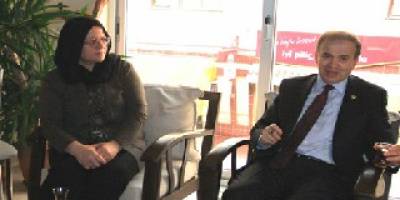 ŞİMŞEK BAFRA ŞEHİT AİLELERİ DERNEĞİNİ ZİYARET ETTİ.