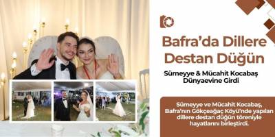 Sümeyye&Mücahit Kocabaş’a Bafra’da Dillere Destan Köy Düğünü