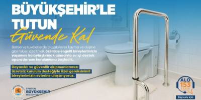 Samsun Büyükşehir Belediyesi’nden Özel Bireylere Güvenli Yaşam Desteği