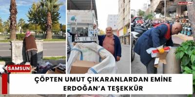Çöpten Umut Çıkaranlardan Emine Erdoğan’a Teşekkür