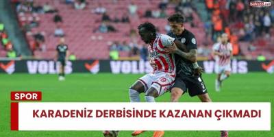 Karadeniz Derbisinde Kazanan Çıkmadı