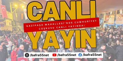 Gazipaşa Mahallesi’nde Cumhuriyet Coşkusu Canlı Yayında