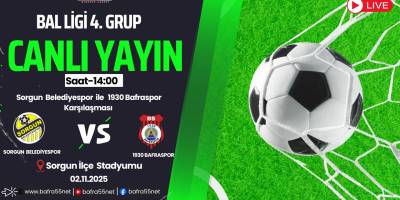 1930 Bafraspor, Sorgun Belediyespor Deplasmanında: Maç Bafra55.net’te Canlı Yayında!