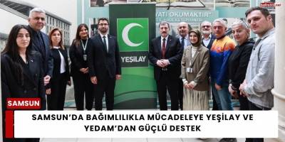 Samsun’da Bağımlılıkla Mücadeleye Yeşilay ve YEDAM’dan Güçlü Destek