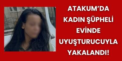Atakum’da Kadın Şüpheli Evinde Uyuşturucuyla Yakalandı!