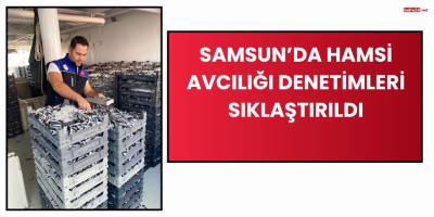 Samsun’da Hamsi Avcılığı Denetimleri Sıklaştırıldı