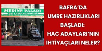 Bafra’da Umre Hazırlıkları Başladı:  Hac Adayları’nın İhtiyaçları Neler?