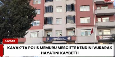 Kavak’ta Polis Memuru Mescitte Kendini Vurarak Hayatını Kaybetti