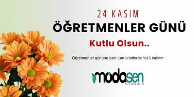 Modasen’den 24 Kasım Öğretmenler Günü Mesajı