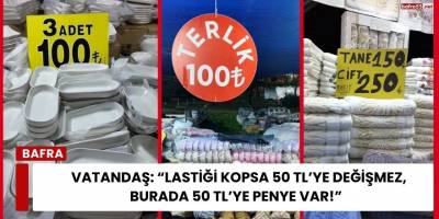 Vatandaş: “Lastiği Kopsa 50 TL’ye Değişmez, Burada 50 TL’ye Penye Var!”