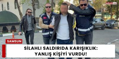 Silahlı Saldırıda Karışıklık: Yanlış Kişiyi Vurdu!