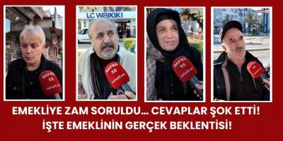 Emekliye Zam Soruldu… Cevaplar Şok Etti! İşte Emeklinin Gerçek Beklentisi!