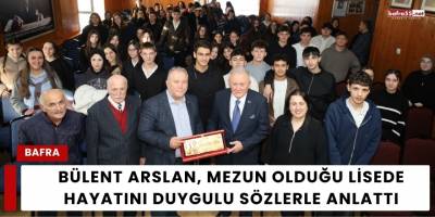 Bülent Arslan, Mezun Olduğu Lisede Hayatını Duygulu Sözlerle Anlattı