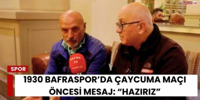 1930 Bafraspor’da Çaycuma Maçı Öncesi Mesaj: “Hazırız”