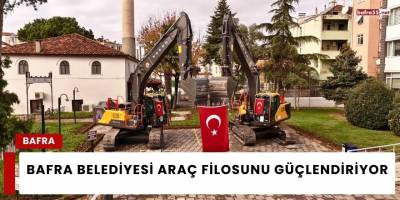 Bafra Belediyesi Araç Filosunu Güçlendiriyor