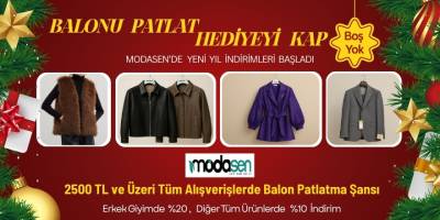 Modasen AVM’de Balon Patlatma Kampanyası Başladı