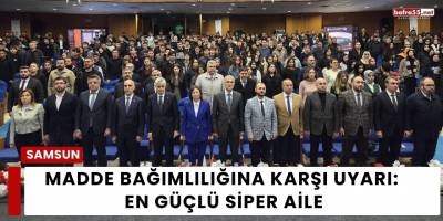 Madde Bağımlılığına Karşı Uyarı: En Güçlü Siper Aile