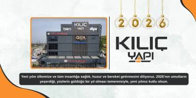 Kılıç Yapı Salih Kılıç ve Kardeşlerinden Yeni Yıl Mesajı