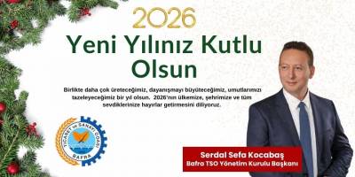 Serdal Sefa Kocabaş’tan Yeni Yıl Mesajı