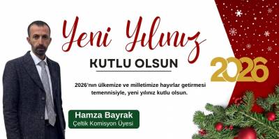 Hamza Bayrak’tan Yeni Yıl Mesajı