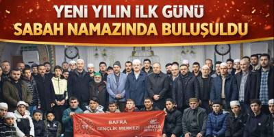 Yeni Yılın İlk Günü Sabah Namazında Buluşuldu