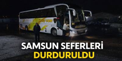 Samsun Seferleri Durduruldu: Kar Yağışı Ulaşımı Olumsuz Etkiledi