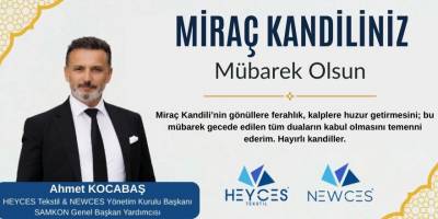 Ahmet Kocabaş’tan Miraç Kandili Mesajı