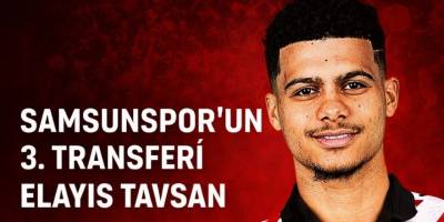 Samsunspor’un 3. Transferi Elayis Tavsan Oldu