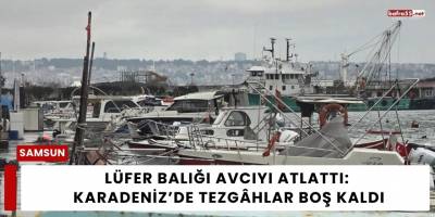 Lüfer Balığı Avcıyı Atlattı: Karadeniz’de Tezgâhlar Boş Kaldı