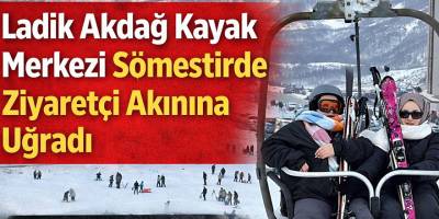 Ladik Akdağ Kayak Merkezi Sömestirde Ziyaretçi Akınına Uğradı