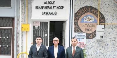 Alaçam’da Esnaf ve Ziraat Odalarına Ziyaret