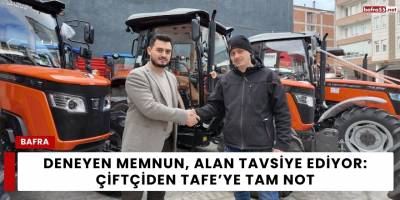 Deneyen Memnun, Alan Tavsiye Ediyor: Çiftçiden TAFE’ye Tam Not