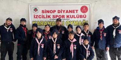 Sinop Sazlı Köyü’nde Diyanet İzcilik Kış Kampı Gerçekleştirildi