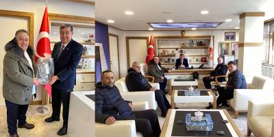 İsmail Türüt’ten Havza Belediyesi’ne Ziyaret