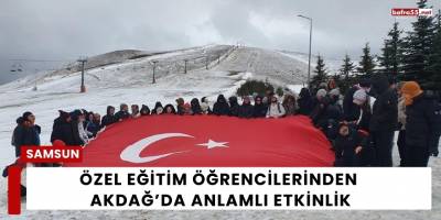 Özel Eğitim Öğrencilerinden Akdağ’da Anlamlı Etkinlik