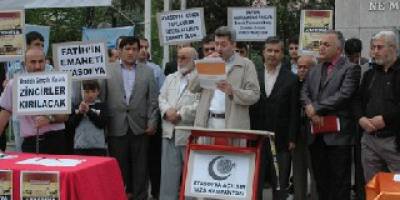 BAFRA’DA AYASOFYA İÇİN İMZA KAMPANYASI