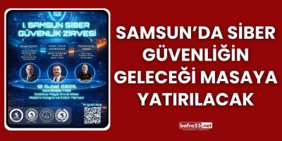 Samsun’da Siber Güvenliğin Geleceği Masaya Yatırılacak
