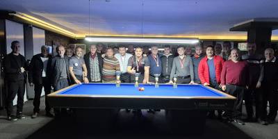 3 Bant Bilardo İl Birinciliği tamamlandı