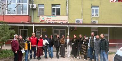 Sinop’ta Yeni Atanan Sağlık Personeline ÇİLYAD Eğitimi