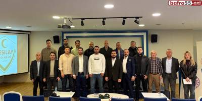 Samsun Yeşilay Spor Kulübü’nde Yeni Dönem Başkanlığa Efe Berkay Uzun Seçildi