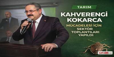 Kahverengi Kokarca Mücadelesi İçin Sektör Toplantıları Yapıldı