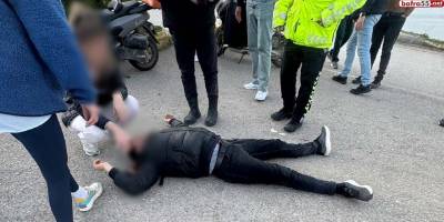 Sinop’ta Sollama Kazası: Motosiklet Sürücüsü Yaralandı