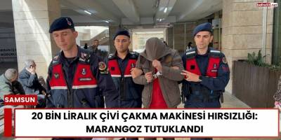 20 Bin Liralık Çivi Çakma Makinesi Hırsızlığı: Marangoz Tutuklandı
