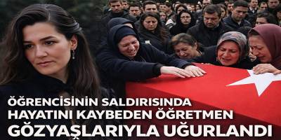 Öğretmen Fatma Nur Özçelik Son Yolculuğuna Uğurlandı